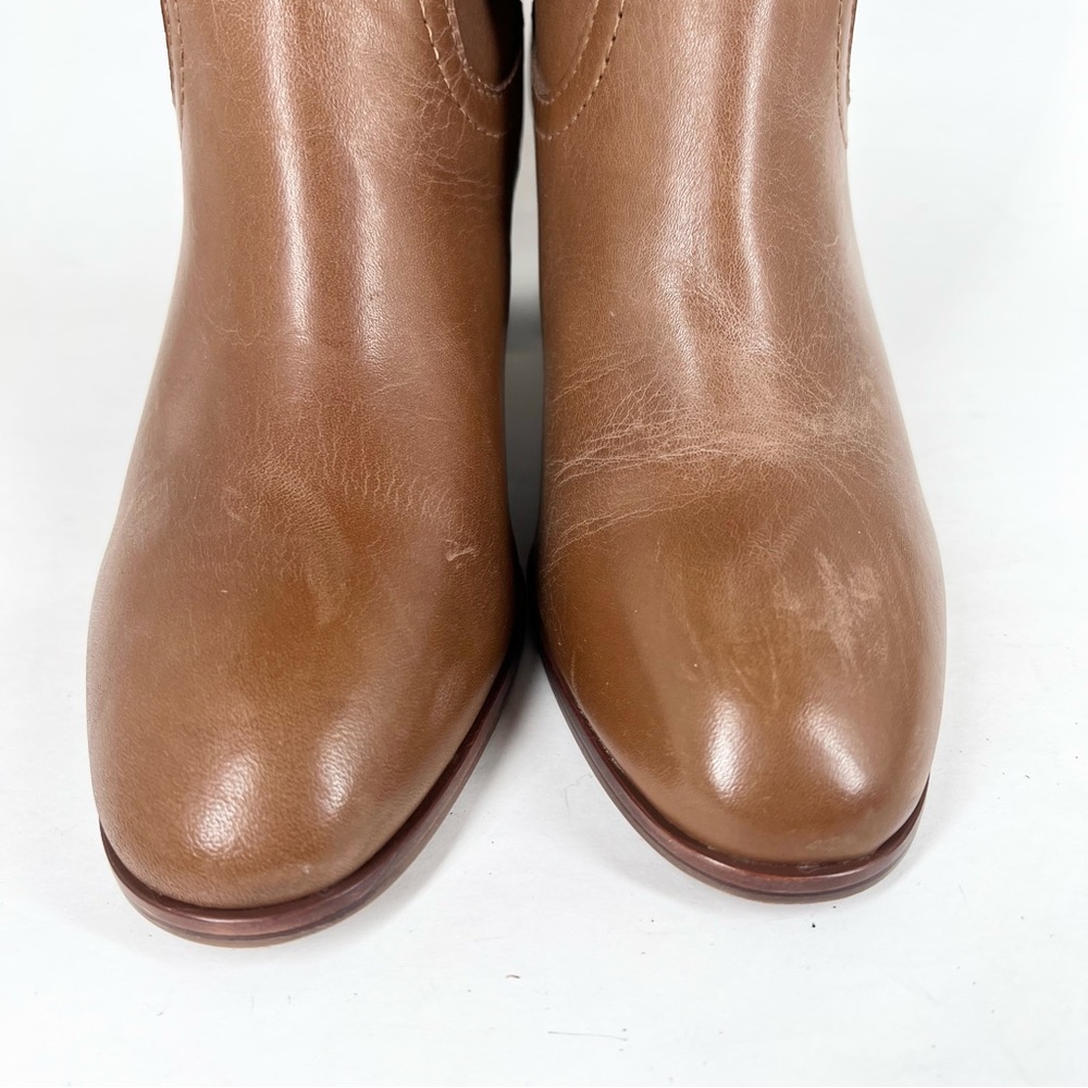 Lauren Ralph Lauren Women's Carla Tall Dress Boots Deep Saddle Tan Size 6.5B - Picture 3 of 16